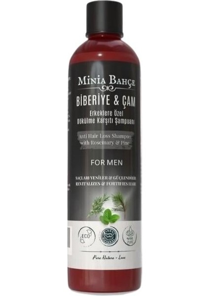 Erkeklere Özel Doğal Şampuan – Biberiye & Çam Özlü – 400 ml fiyatları