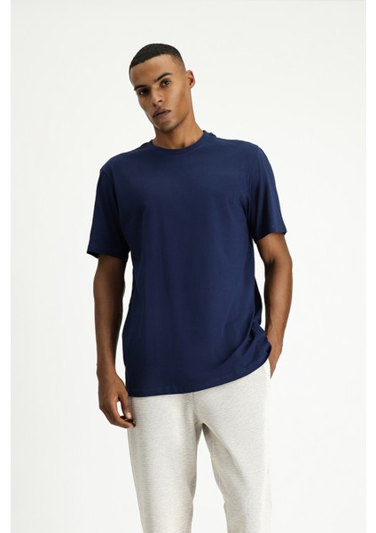 Bisiklet Yaka Slim Fit Dar Kesim Süprem Pamuk Tişört indirimleri