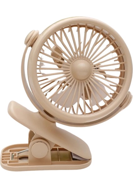 3 Kademe USB Şarjlı Mandallı 360° Taşınabilir Fan Vantilatör Soğutucu YM88221 modelleri
