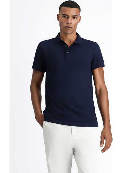 Polo Yaka Regular Fit Nakışlı Pamuklu Tişört modelleri