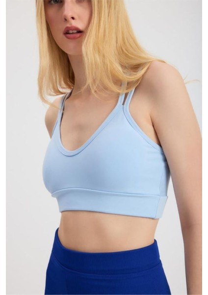 Sırt Çapraz Askılı Crop Bluz - S504567