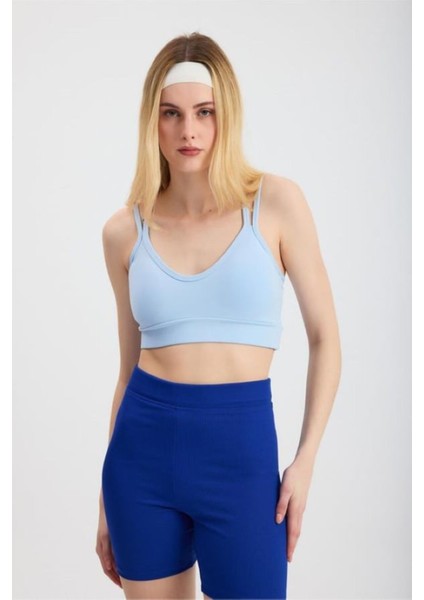 Sırt Çapraz Askılı Crop Bluz - S504567 fiyatları