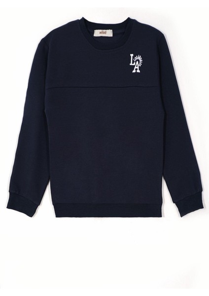 Baskılı Nakışlı Lacivert Renk Erkek Çocuk Eşofman Takımı fiyatları