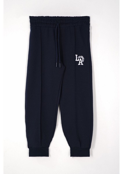 Baskılı Nakışlı Lacivert Renk Erkek Çocuk Eşofman Takımı fırsatları