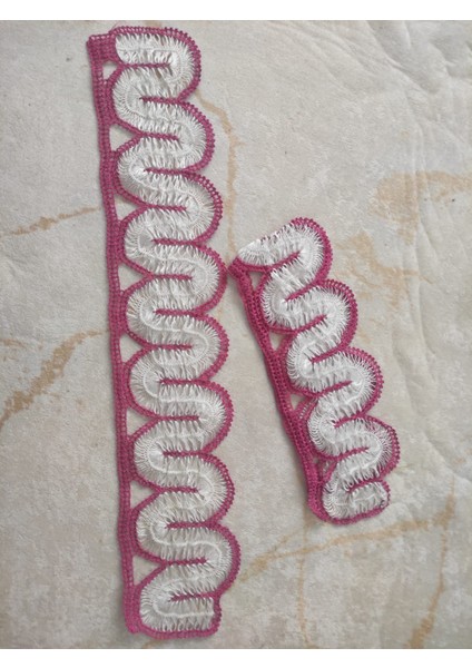 El Işi Çeyizlik Havlu Kenarı El Örgüsü Tığ Oyası El Yapımı