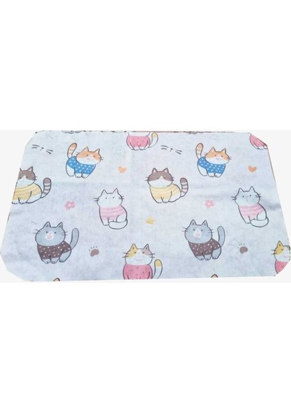 Çocuklar Için Yıkanabilir Bez Beslenme Örtüsü – 30X50 cm Pratik ve Uzun Ömürlü