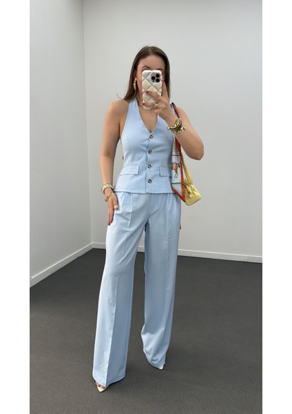 Efruz Premium Seri Pileli Kumaş Pantolon