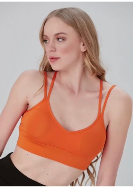 Sırt Çapraz Askılı Crop Bluz - S504571