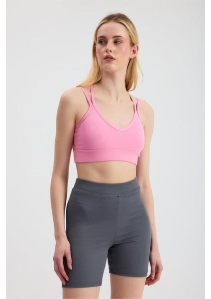 Sırt Çapraz Askılı Crop Bluz - S504568