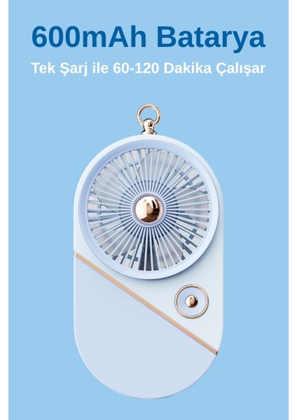 Taşınabililir Mini USB Şarjlı 3 Kademeli El Vantilatör Fan Soğutucu YS2528 fırsatları