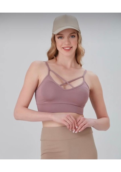 Ön Çapraz Askılı Crop Bluz - S504579 modelleri