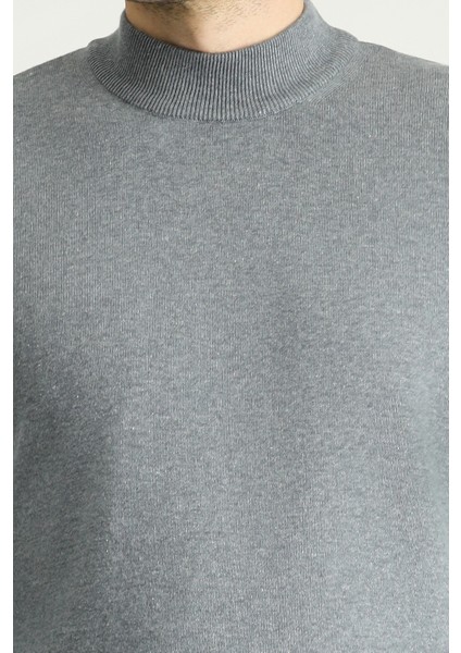 Yarım Balıkçı Yaka Regular Fit Pamuklu Triko Kazak indirimleri