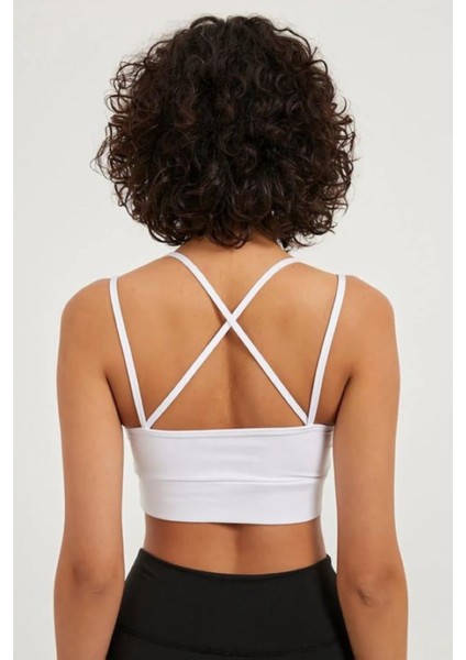 Sırt Çapraz Askılı Crop Bluz - S504566 modelleri