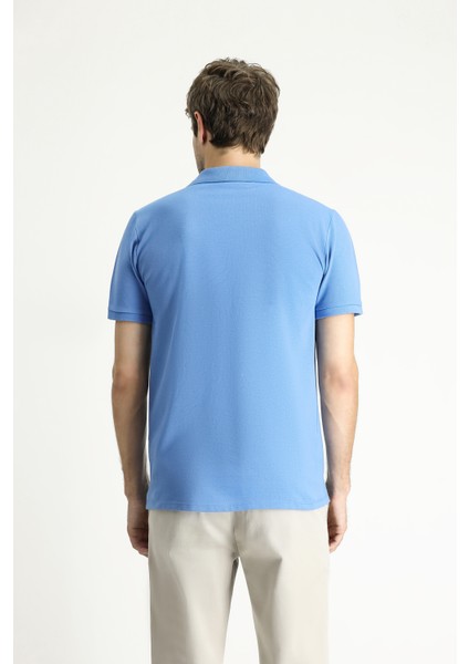 Polo Yaka Regular Fit Nakışlı Pamuk Tişört indirimleri