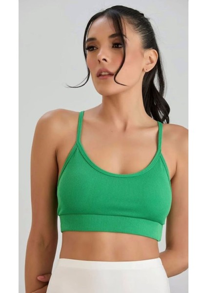 Ip Askılı Kaşkorse Crop Bluz - S504780 fiyatları
