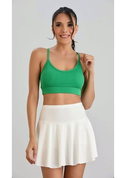 Ip Askılı Kaşkorse Crop Bluz - S504780 modelleri
