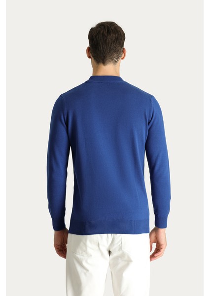 Yarım Balıkçı Yaka Regular Fit Pamuklu Triko Kazak modelleri