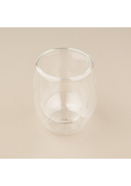 Çift Cidarlı Bardak - Şeffaf - 250 ml modelleri