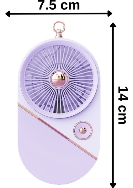 Taşınabililir Mini USB Şarjlı 3 Kademeli El Vantilatör Fan Soğutucu YS2528 fiyatları