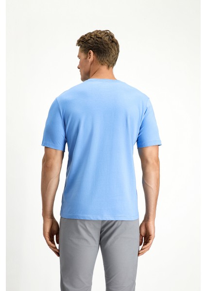 Bisiklet Yaka Slim Fit Dar Kesim Süprem Pamuk Tişört fırsatları