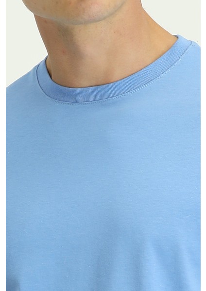 Bisiklet Yaka Slim Fit Dar Kesim Süprem Pamuk Tişört indirimleri