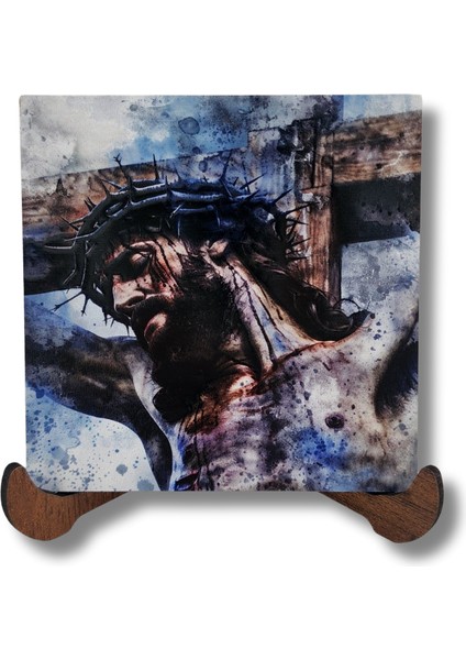 Isa'nın Son Anları Ahşap Dekor