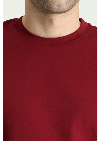 Bisiklet Yaka Slim Fit Dar Kesim Süprem Pamuk Tişört indirimleri