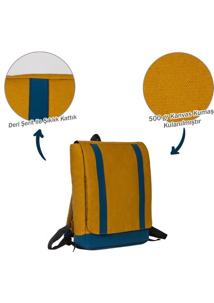 Yamha MT07 Logo Blue Sarı Sırt Çantası indirimleri