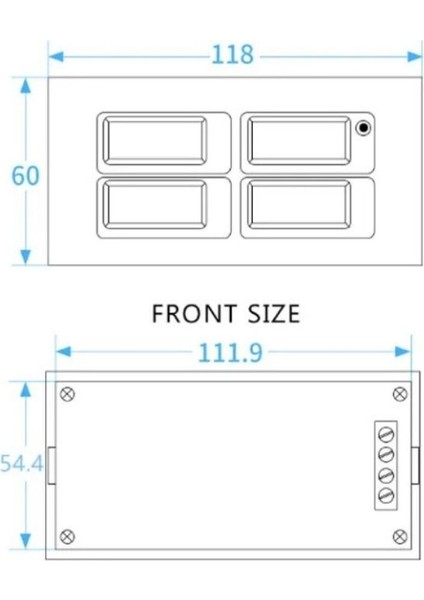 PZEM-004 63A Ac Dijital Güç Monitörü + Bobin Ct modelleri