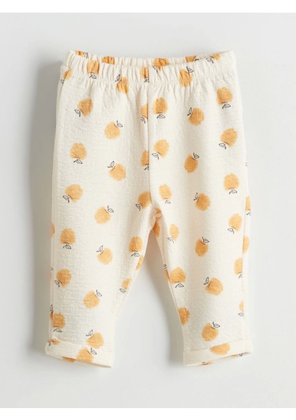 Lcw Kids Bej Bisiklet Yaka Baskılı Kız Çocuk Sweatshirt ve Eşofman Alt 2'li fırsatları