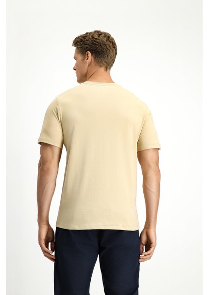 Bisiklet Yaka Slim Fit Dar Kesim Süprem Pamuk Tişört fırsatları