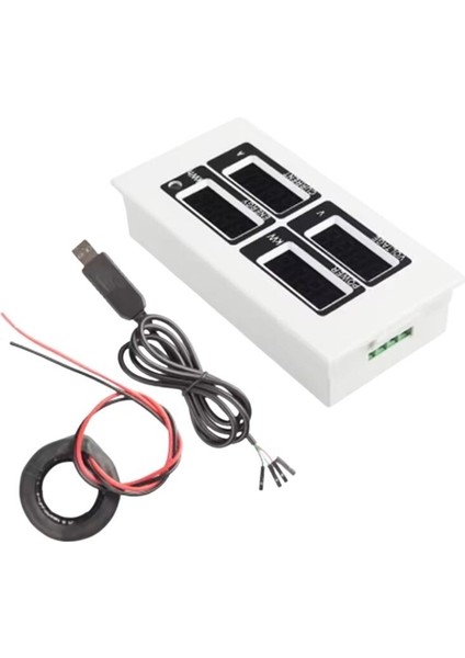 PZEM-004 100A Ac Dijital Güç Monitörü + Bobin Ct + USB