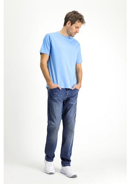 Bisiklet Yaka Regular Fit Süprem Pamuk Tişört