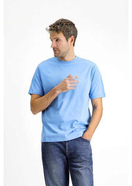 Bisiklet Yaka Regular Fit Süprem Pamuk Tişört fiyatları