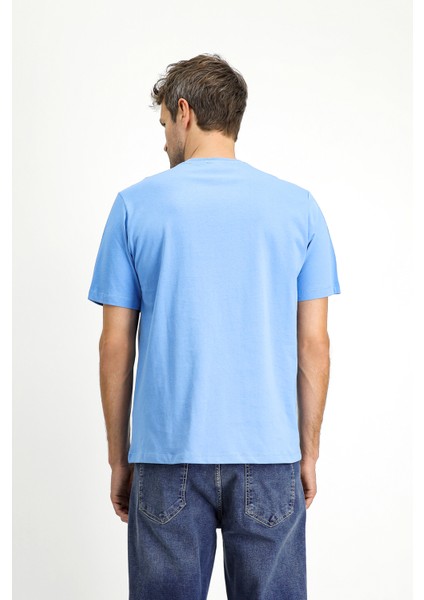 Bisiklet Yaka Regular Fit Süprem Pamuk Tişört fırsatları