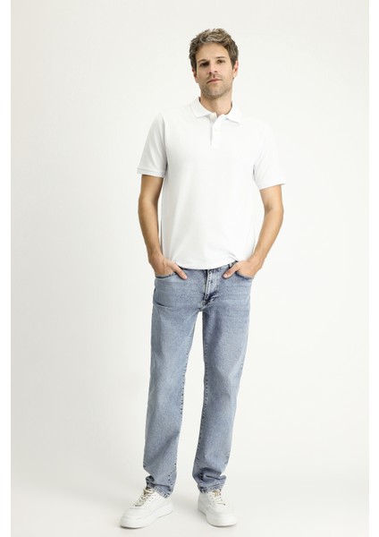 Regular Fit Nakışlı Pamuk Polo Yaka Tişört fiyatları