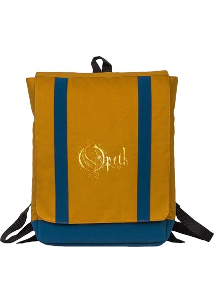 Opeth Logo Classic Sarı Sırt Çantası