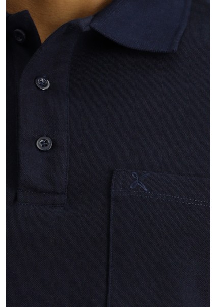 Regular Fit Pamuklu Nakışlı Polo Yaka Tişört fırsatları