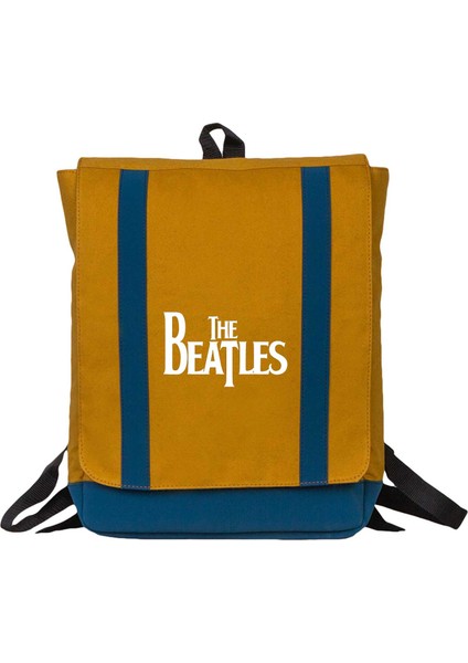 The Beatles Logo Sarı Sırt Çantası