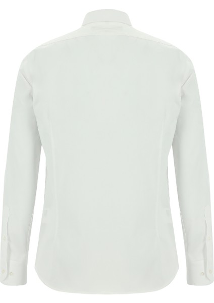 Uzun Kol Slim Fit Desenli Klasik Gömlek fiyatları