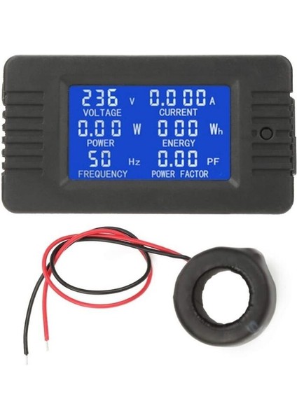 PZEM-022 100A Ac Dijital Güç Monitörü + Bobin Ct