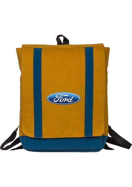 Ford Logo Sarı Sırt Çantası
