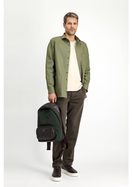 Uzun Kol Oversize Desenli Shacket Pamuk Gömlek / Mont fiyatları