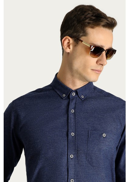 Uzun Kol Slim Fit Dar Kesim Oduncu Spor Pamuklu Düğmeli Yaka Gömlek fiyatları