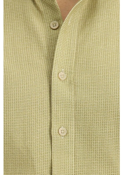 Uzun Kol Regular Fit Desenli Spor Oduncu Pamuk Düğmeli Yaka Gömlek indirimleri