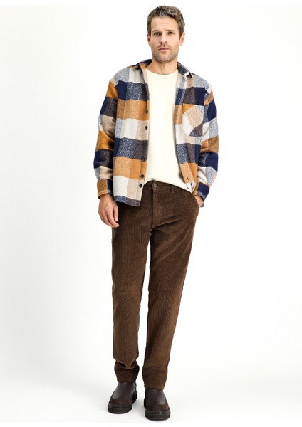 Uzun Kol Oversize Ekose Shacket Oduncu Pamuklu Gömlek / Mont fiyatları