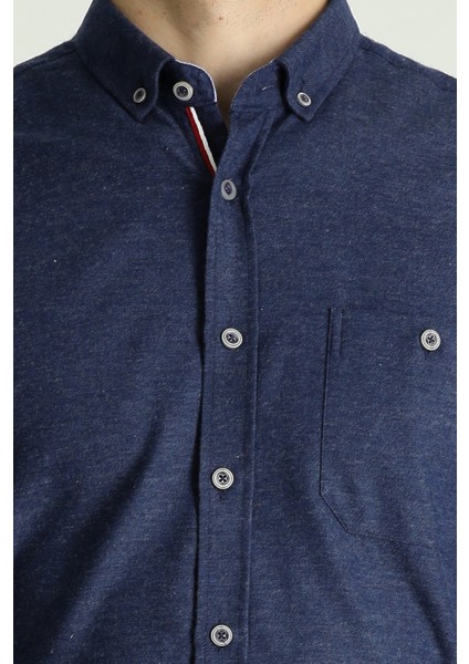 Uzun Kol Slim Fit Dar Kesim Oduncu Spor Pamuklu Düğmeli Yaka Gömlek indirimleri