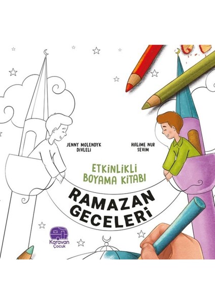 Etkinlikli Boyama Kitabı Ramazan Geceleri - Jenny Molendyk Divleli modelleri