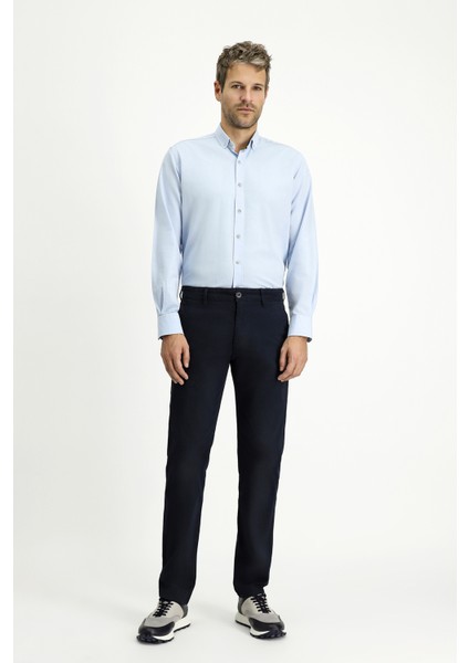 Uzun Kol Regular Fit Spor Pamuk Düğmeli Yaka Oxford Gömlek fiyatları