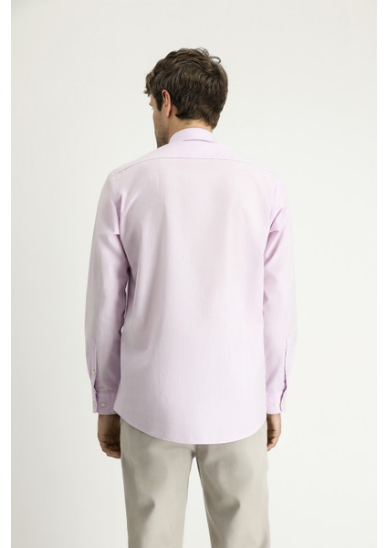 Uzun Kol Regular Fit Spor Pamuk Gömlek fırsatları